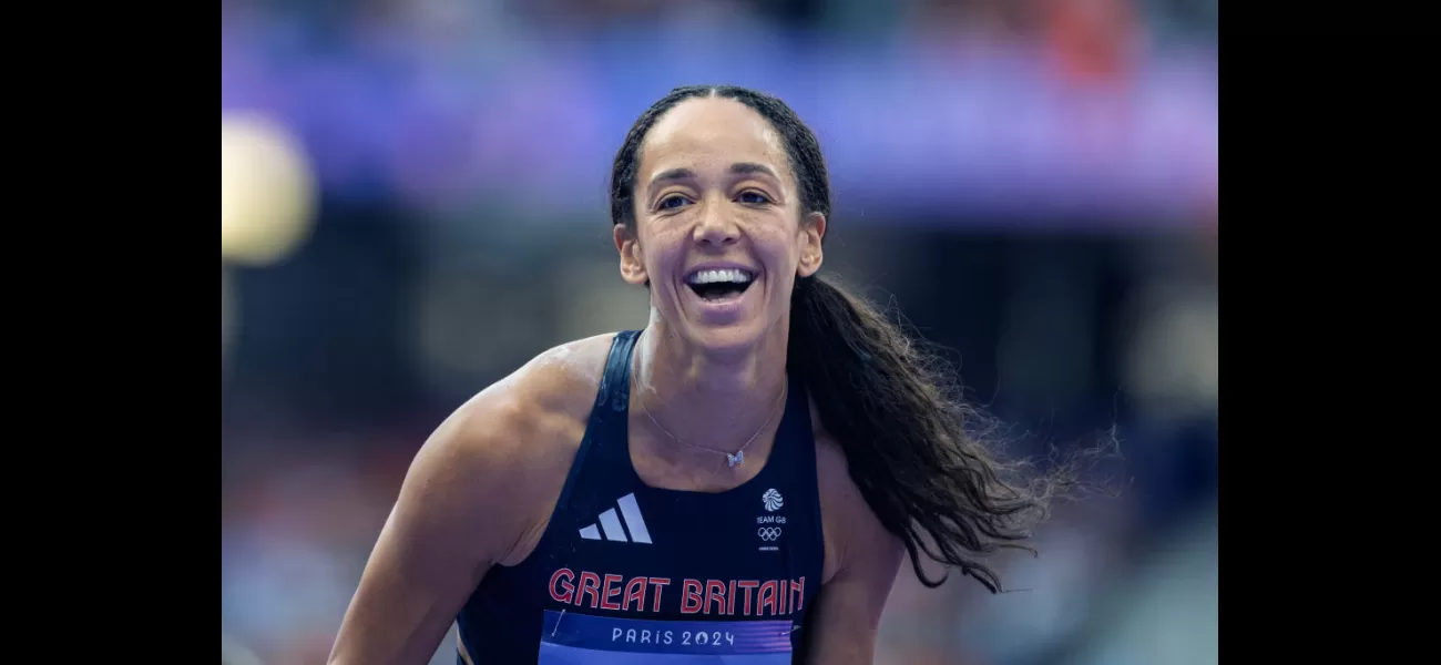 Katarina Johnson-Thompson expressed relief after winning her first Olympic medal.
