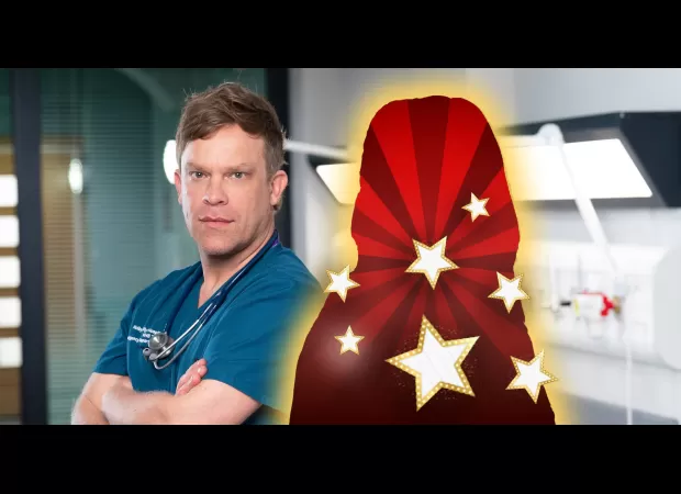 Casualty actor reveals another big name was almost chosen for famous part.