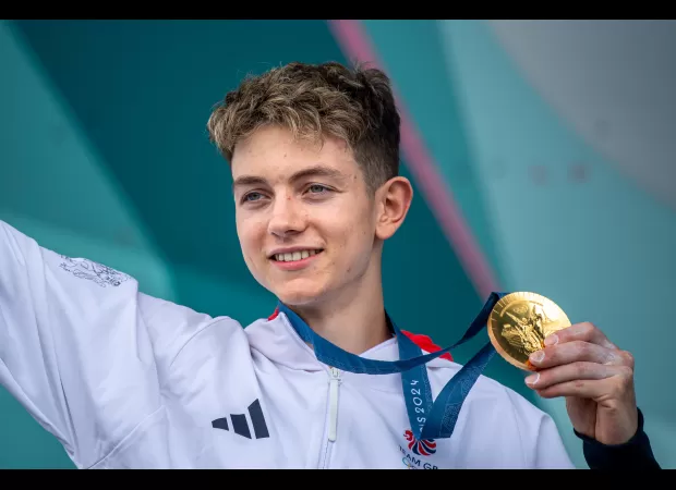 British teenager known as 'The Terminator' wins first ever Olympic gold in Paris.