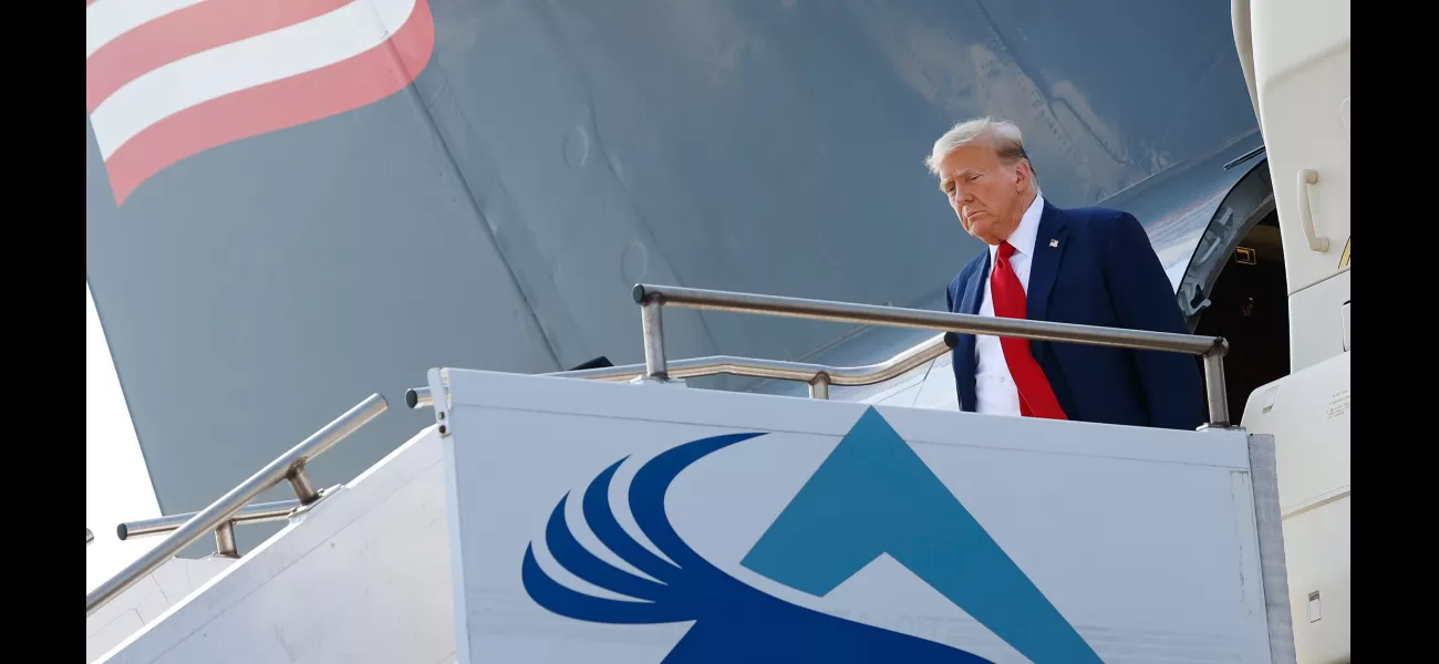 Trump's plane has emergency landing before event