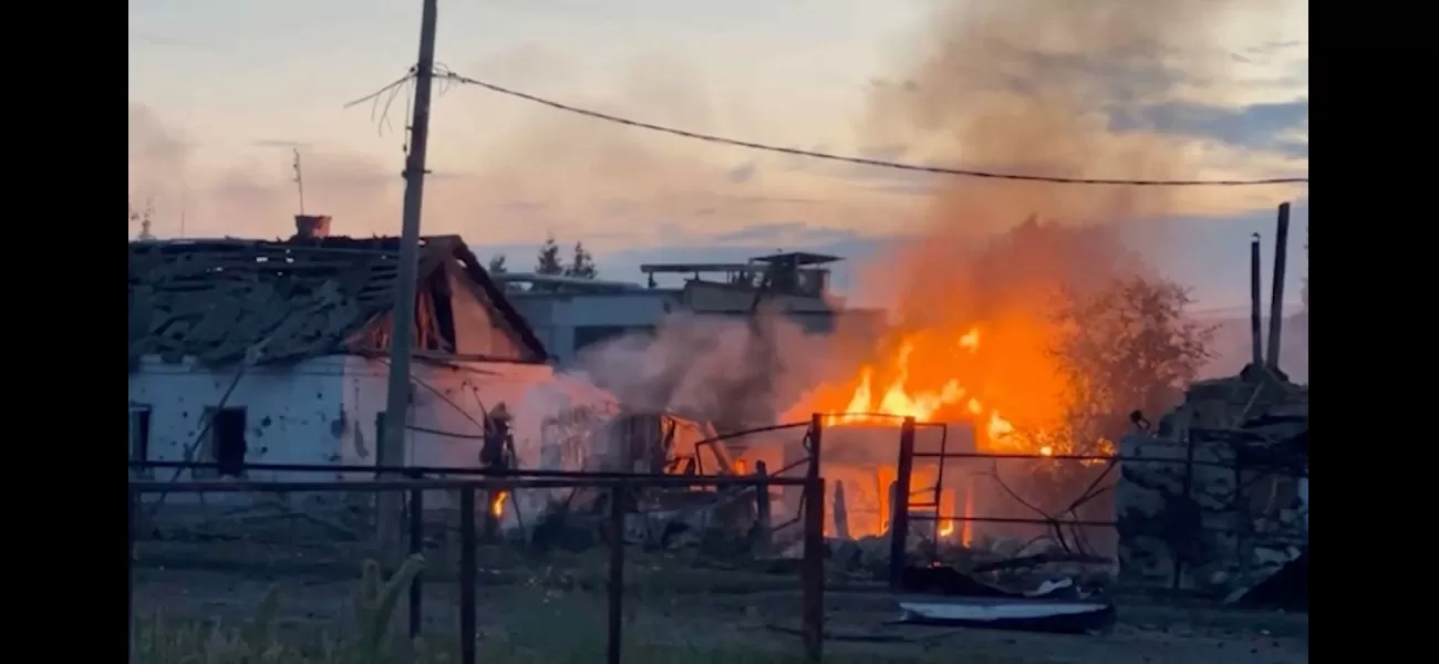 Footage displays corpses on charred Russian vehicles amid ongoing Ukrainian cross-border attacks.
