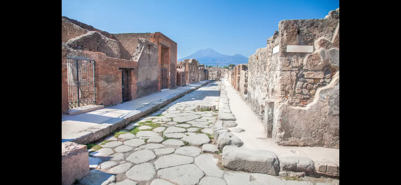 Vandalism at Pompeii as tourist defaces ancient home with initials.