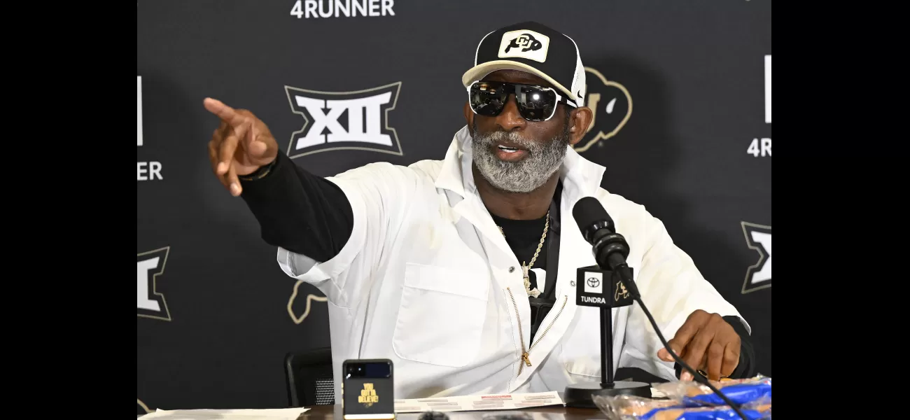 Deion Sanders, coach of the 4-8 team, held a press conference after a 3-9 season. He surprised CU Buffs fans by showing a new side of him: fear.