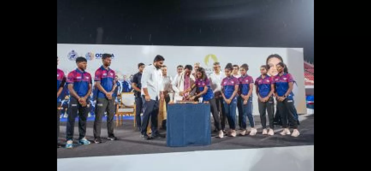 Odisha celebrates India's victory in hockey.