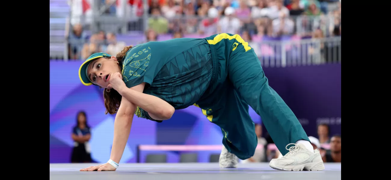 After receiving no points for his Olympic performance, breakdancer Raygun responds to criticism from online bullies.