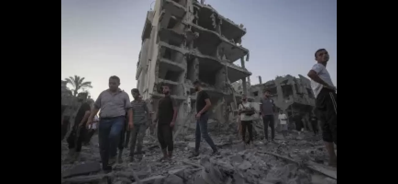Over 60 people die in Gaza school due to Israeli airstrike.