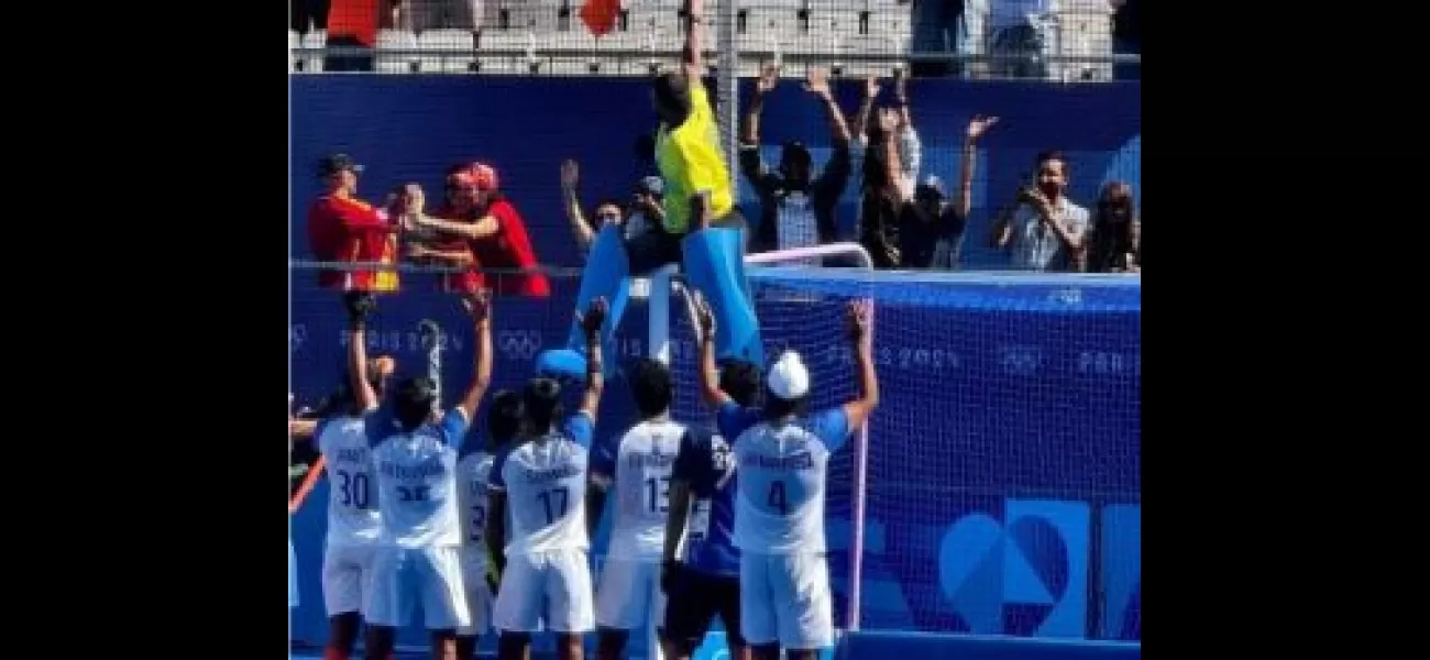 Indian hockey team returns home to a warm reception after winning bronze at Paris Olympics.