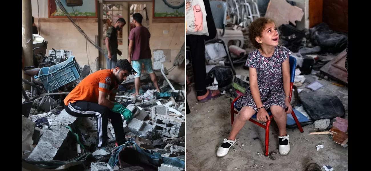 Israeli airstrike targets school shelter, killing many Palestinians.