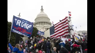 Assailant who used poles to attack law enforcement at US Capitol sentenced to 20 years in jail.