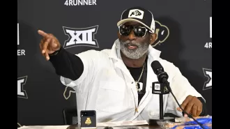Deion Sanders, coach of the 4-8 team, held a press conference after a 3-9 season. He surprised CU Buffs fans by showing a new side of him: fear.