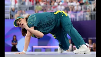 After receiving no points for his Olympic performance, breakdancer Raygun responds to criticism from online bullies.