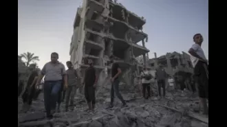 Over 60 people die in Gaza school due to Israeli airstrike.
