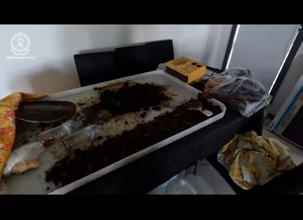 Sydney man charged for running an illegal drug lab that was recently discovered.