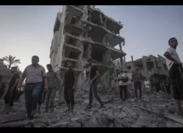 Over 60 people die in Gaza school due to Israeli airstrike.