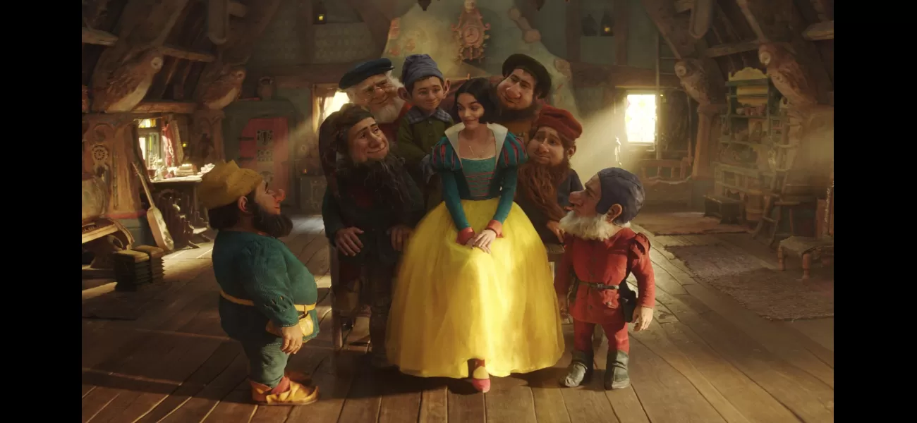 First trailer for Snow White film released after criticism over portrayal of dwarf characters.