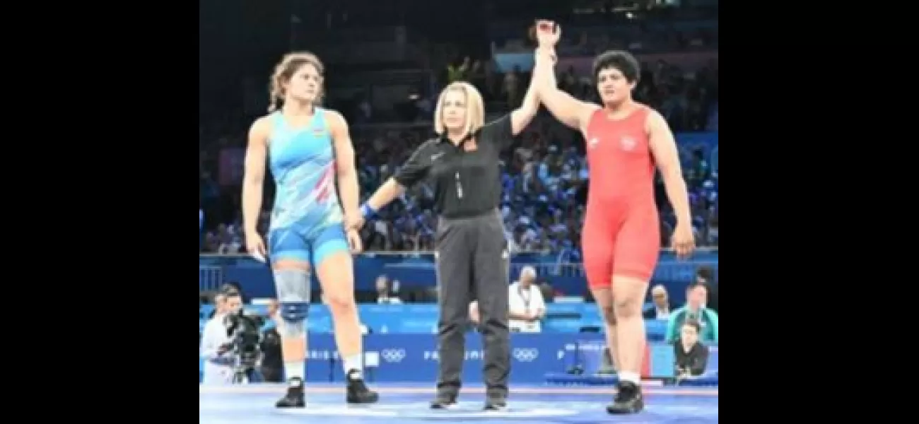 Reetika Hooda advances to quarterfinals in the 76kg weight class at Paris Olympics.