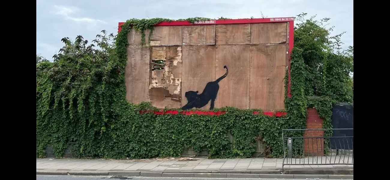 Banksy, a well-known street artist, has recently created six enigmatic murals in London.
