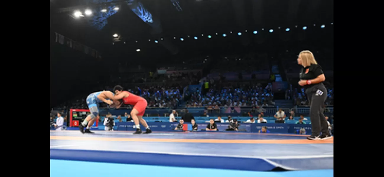 Wrestler Reetika Hooda eliminated in Paris Olympics quarter-final match.
