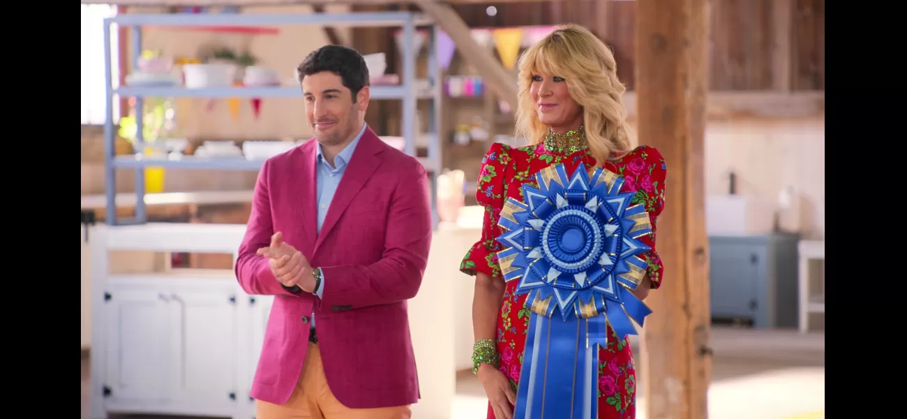 Netflix's new baking show, hosted by a surprising 2000s movie star, has debuted to mixed reactions.