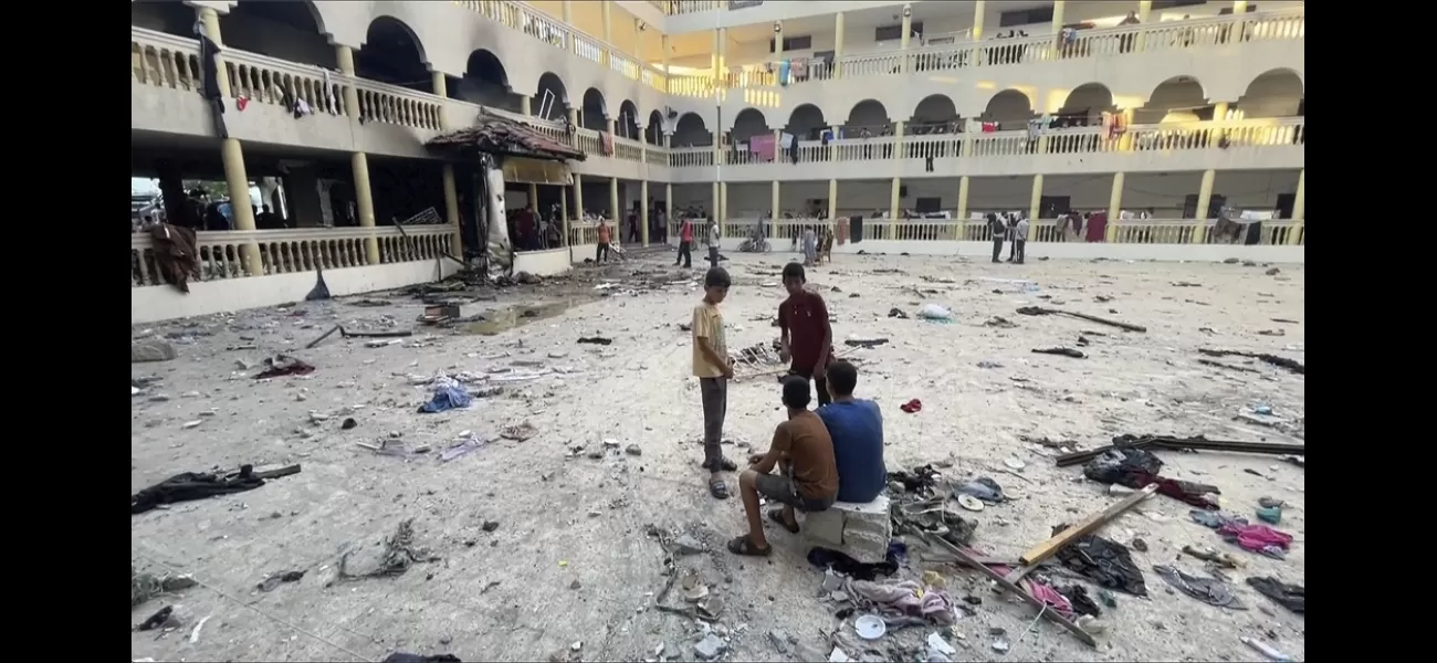 Israeli airstrikes on a school in Gaza resulted in the deaths of 80 people, according to officials in Gaza.