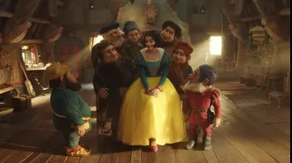 First trailer for Snow White film released after criticism over portrayal of dwarf characters.