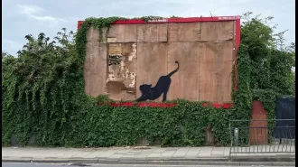 Banksy, a well-known street artist, has recently created six enigmatic murals in London.