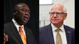 Crump backs Walz for VP due to his response to Floyd's death.