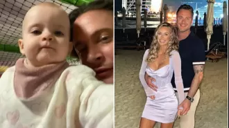 Laura Anderson accuses ex Gary Lucy of neglecting their daughter with only one visit this year.