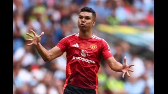 Ten Hag comments on Casemiro's future following strong performance in Community Shield.
