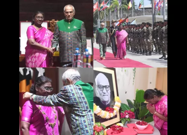 President Murmu received the top civilian award from Timor-Leste.