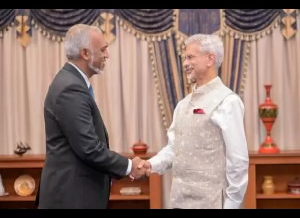 Jaishankar highlights importance of strong India-Maldives relationship for regional growth in meeting with President Muizzu.