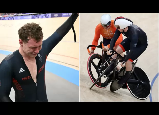 On podium, GB athlete jeered and accused of using rugby tactics on wheels.