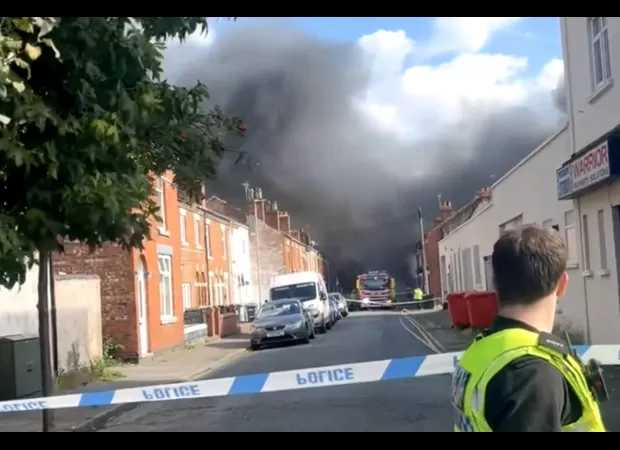 12-year-old boy taken into custody following massive fire that led to evacuation of 250 homes.