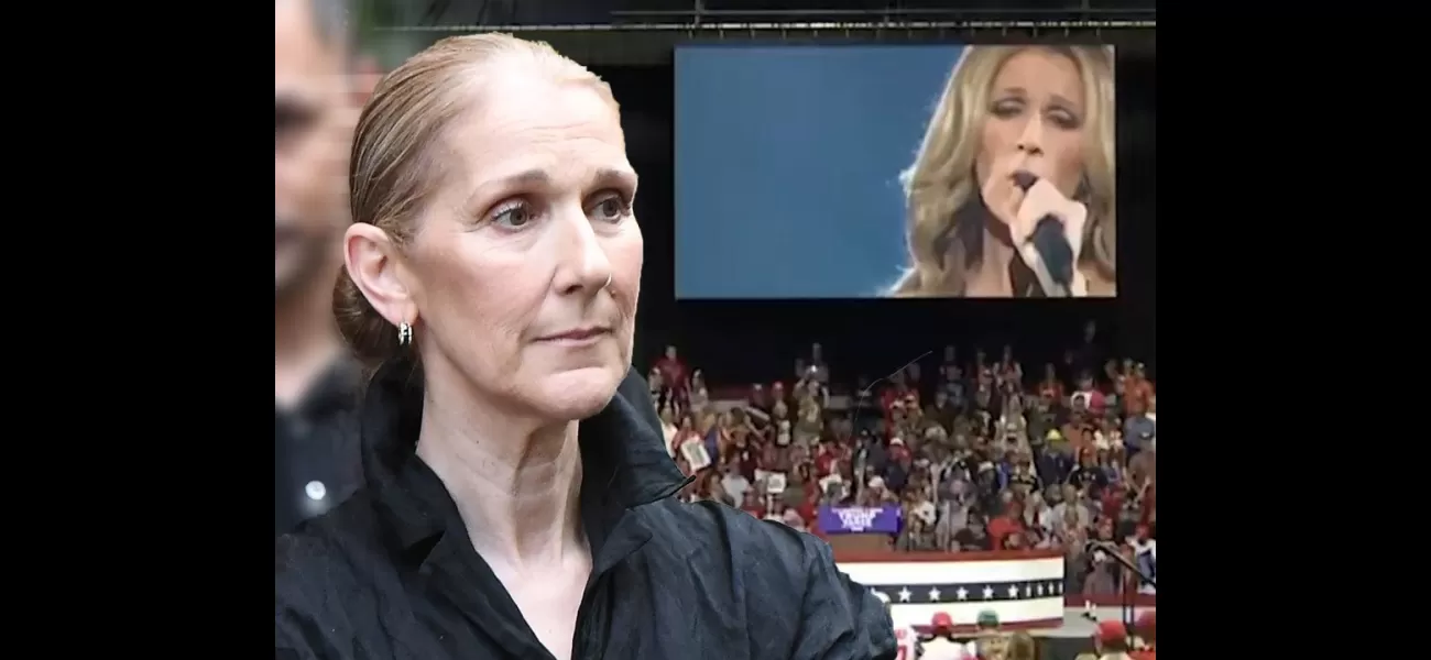 Celine Dion subtly criticized Trump for his mistake with My Heart Will Go On.