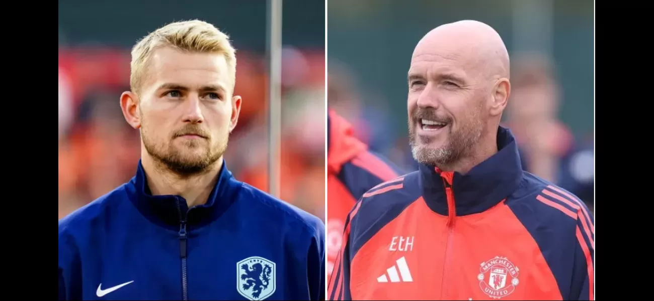 Man Utd manager Erik ten Hag gives an update on the potential transfer of Matthijs de Ligt.