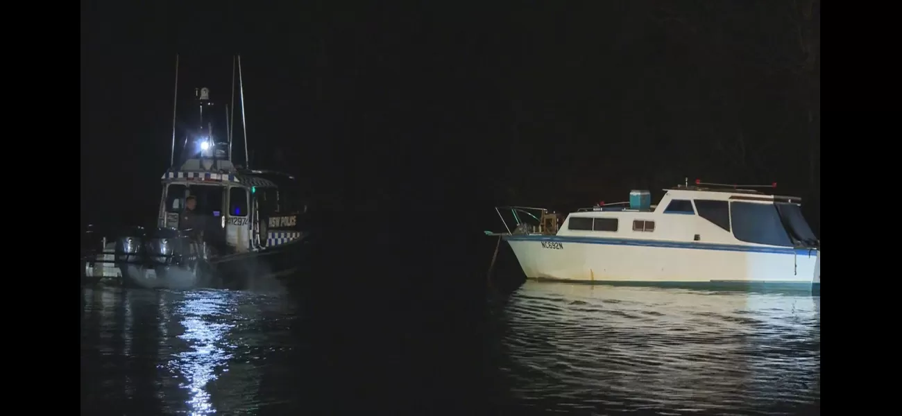 Efforts underway to find man believed lost in Sydney's river.