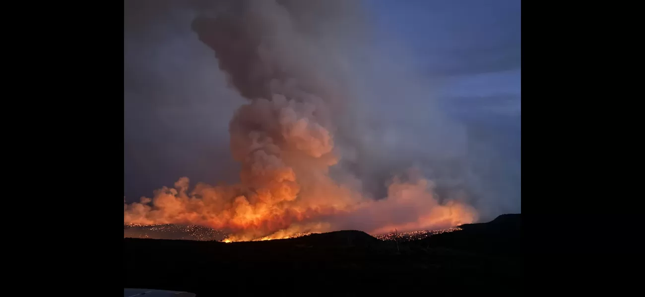 CO wildfire: Bucktail fire grows to over 7,200 acres in Montrose County.