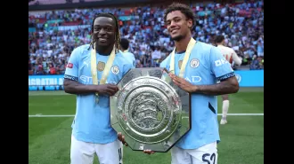 Man City manager Pep Guardiola praises a young player with great potential, comparing him to the talented Cole Palmer.