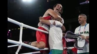 Olympic boxer sues for online harassment.