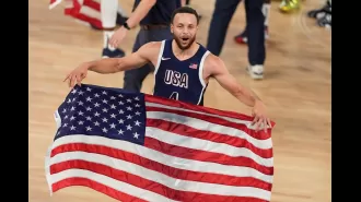 Steph Curry's clutch performance secures another Olympic basketball gold for the US over France.