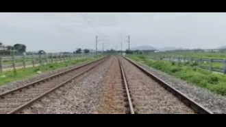 ECoR begins project to install safety fencing along Bhubaneswar-Palasa railway section.