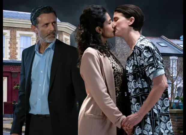 Nish Panesar shocks EastEnders viewers with surprise move against Suki and Eve Unwin.
