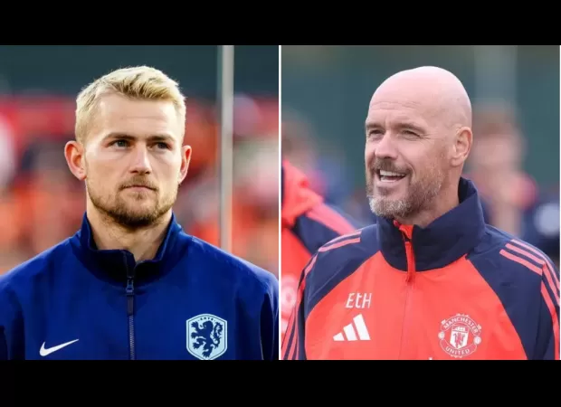 Man Utd manager Erik ten Hag gives an update on the potential transfer of Matthijs de Ligt.