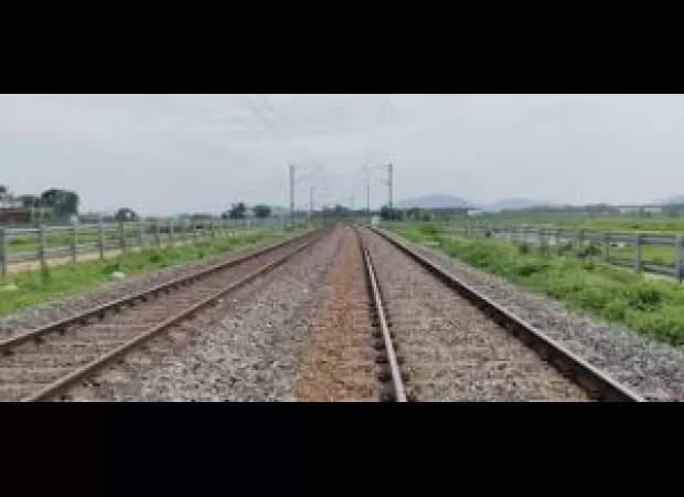 ECoR begins project to install safety fencing along Bhubaneswar-Palasa railway section.
