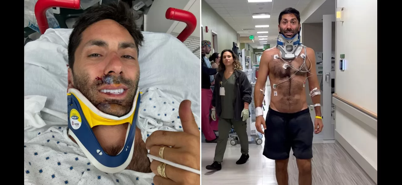 'Man behind Catfish show thanks good fortune for surviving neck injury in car accident'
