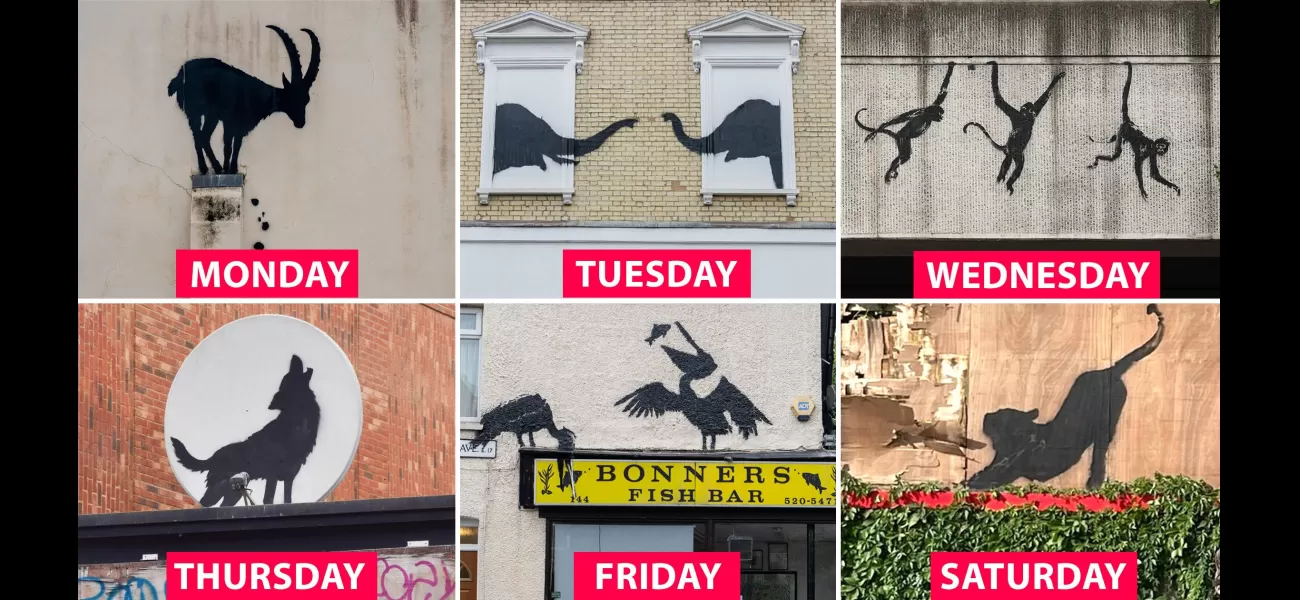 What do Banksy's six artworks represent? We analyze the hints.