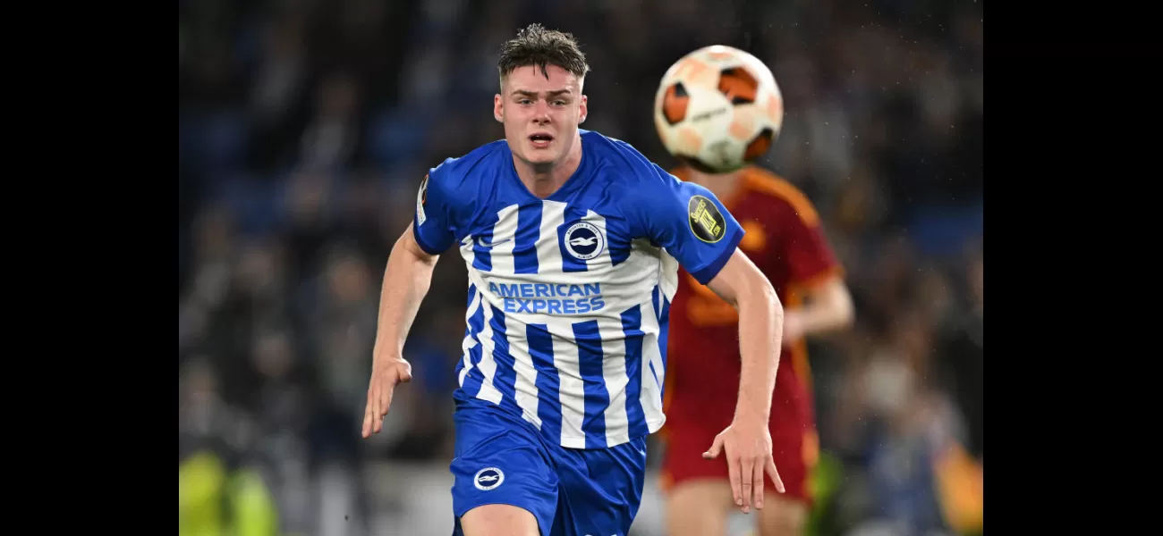 Man Utd plans to make a £50m offer for Evan Ferguson, the Brighton striker, before the transfer window closes.