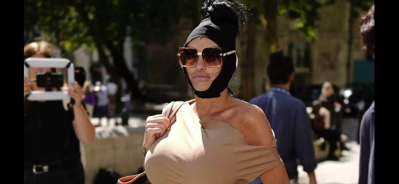 Katie Price shows off £10,000 facelift after Heathrow arrest.