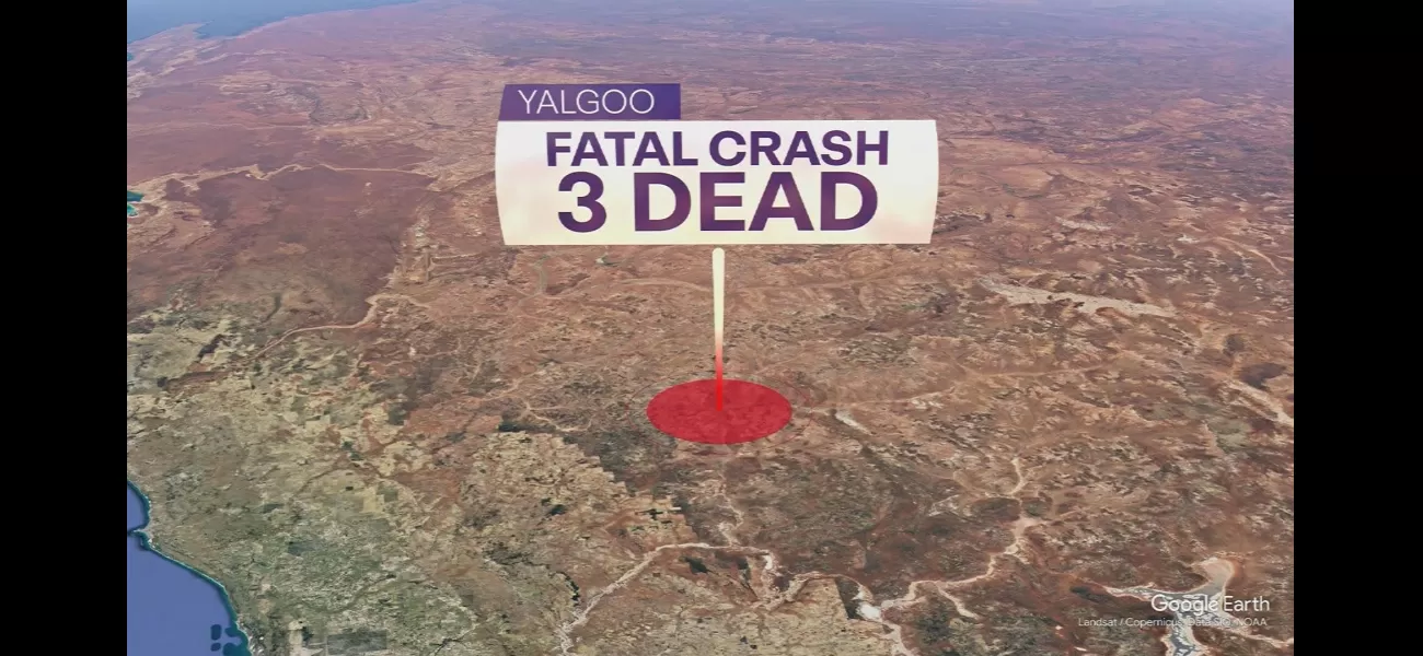 A deadly car crash in remote WA leaves three people, including a baby, dead.