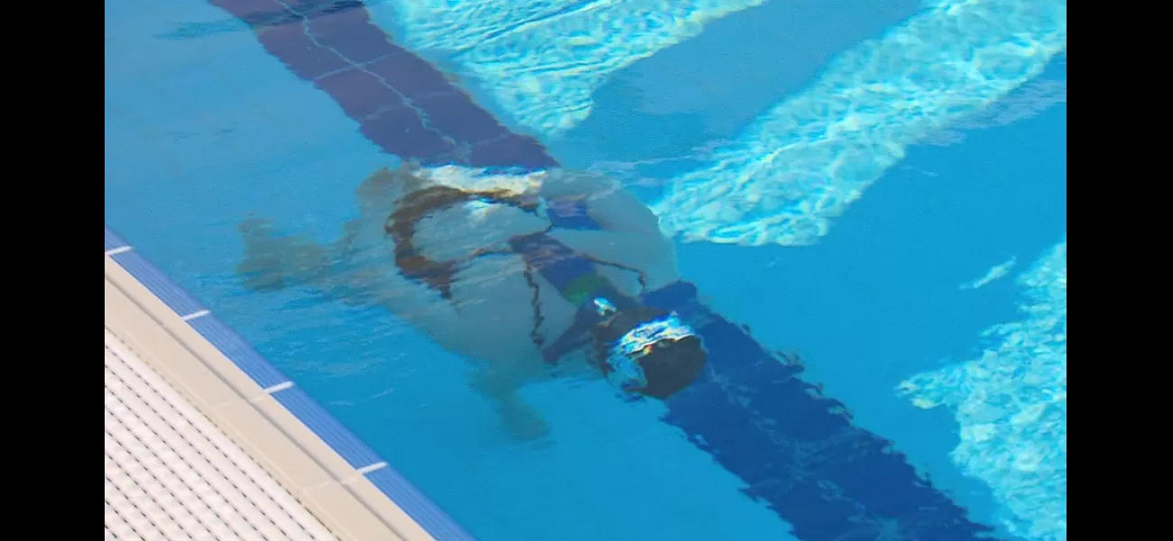 Someone set a strange record for walking underwater.
